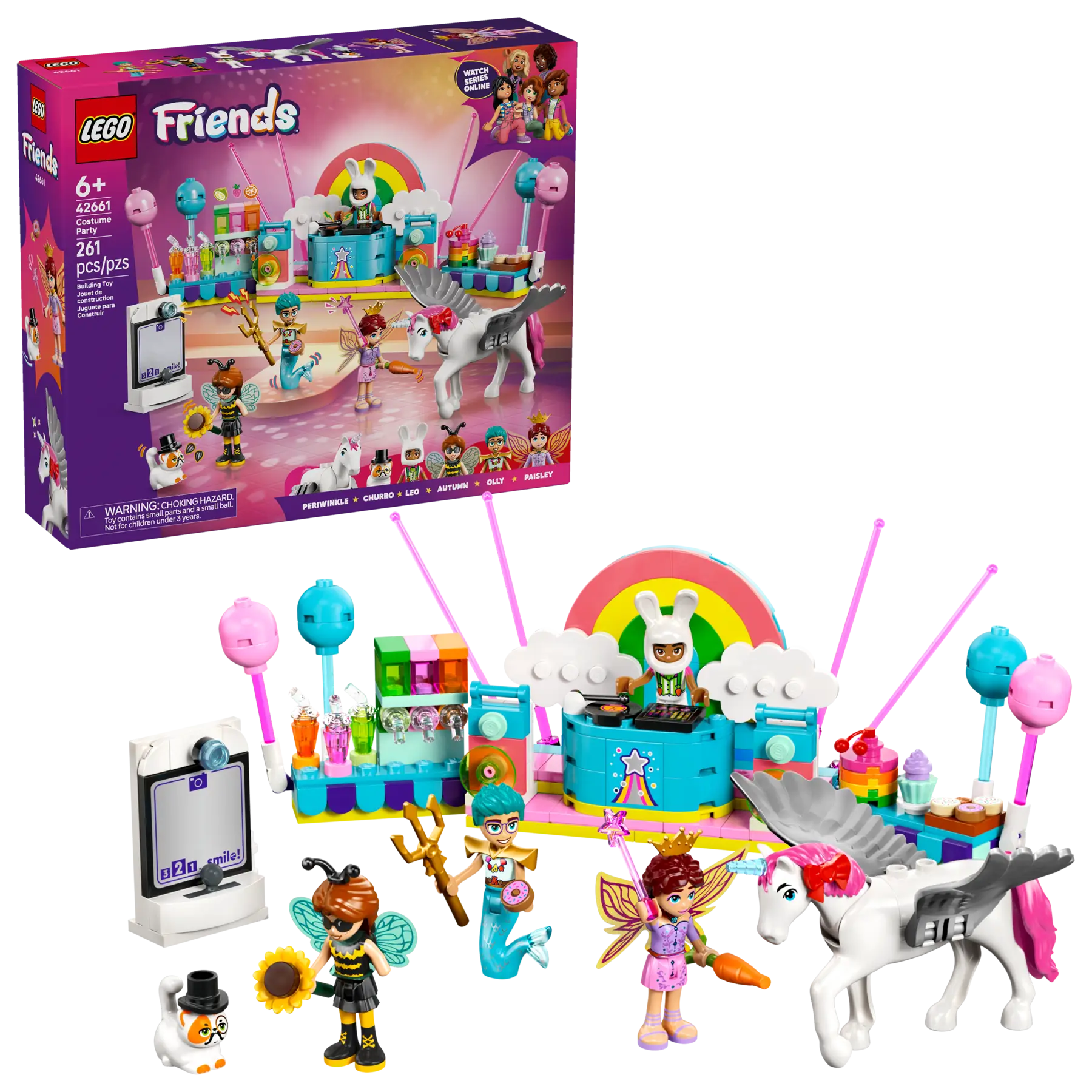 Lego Costume Party with Unicorn & Fairy (42661)