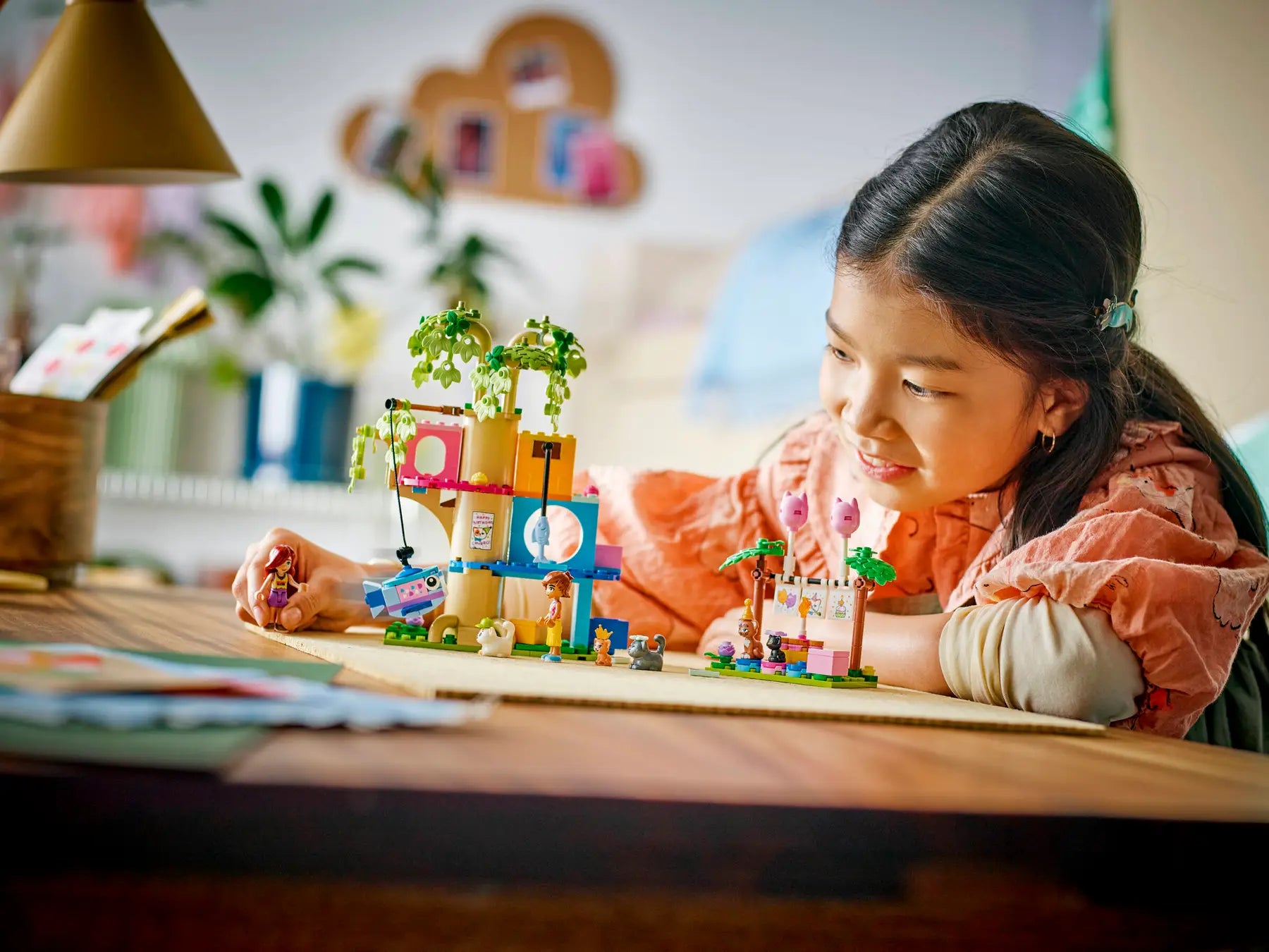 Lego Cat Birthday Party & Tree House (42666)