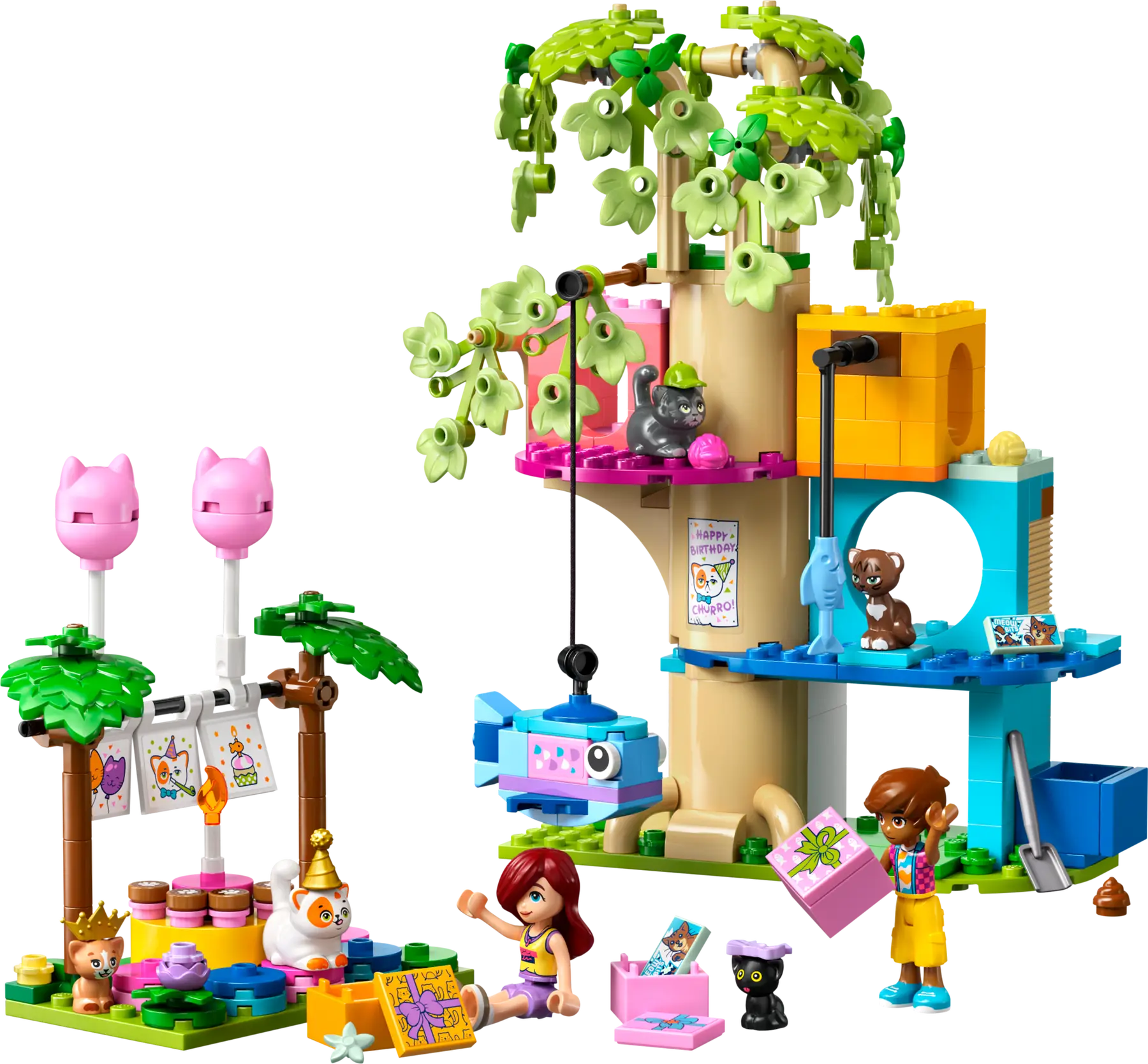 Lego Cat Birthday Party & Tree House (42666)