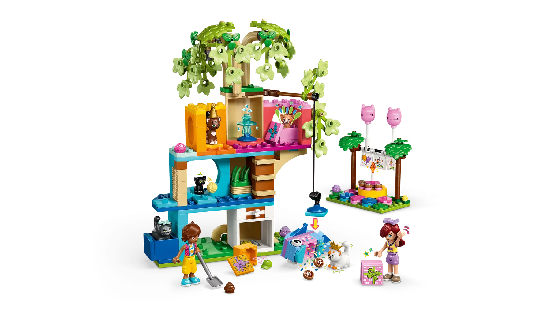 Lego Cat Birthday Party & Tree House (42666)