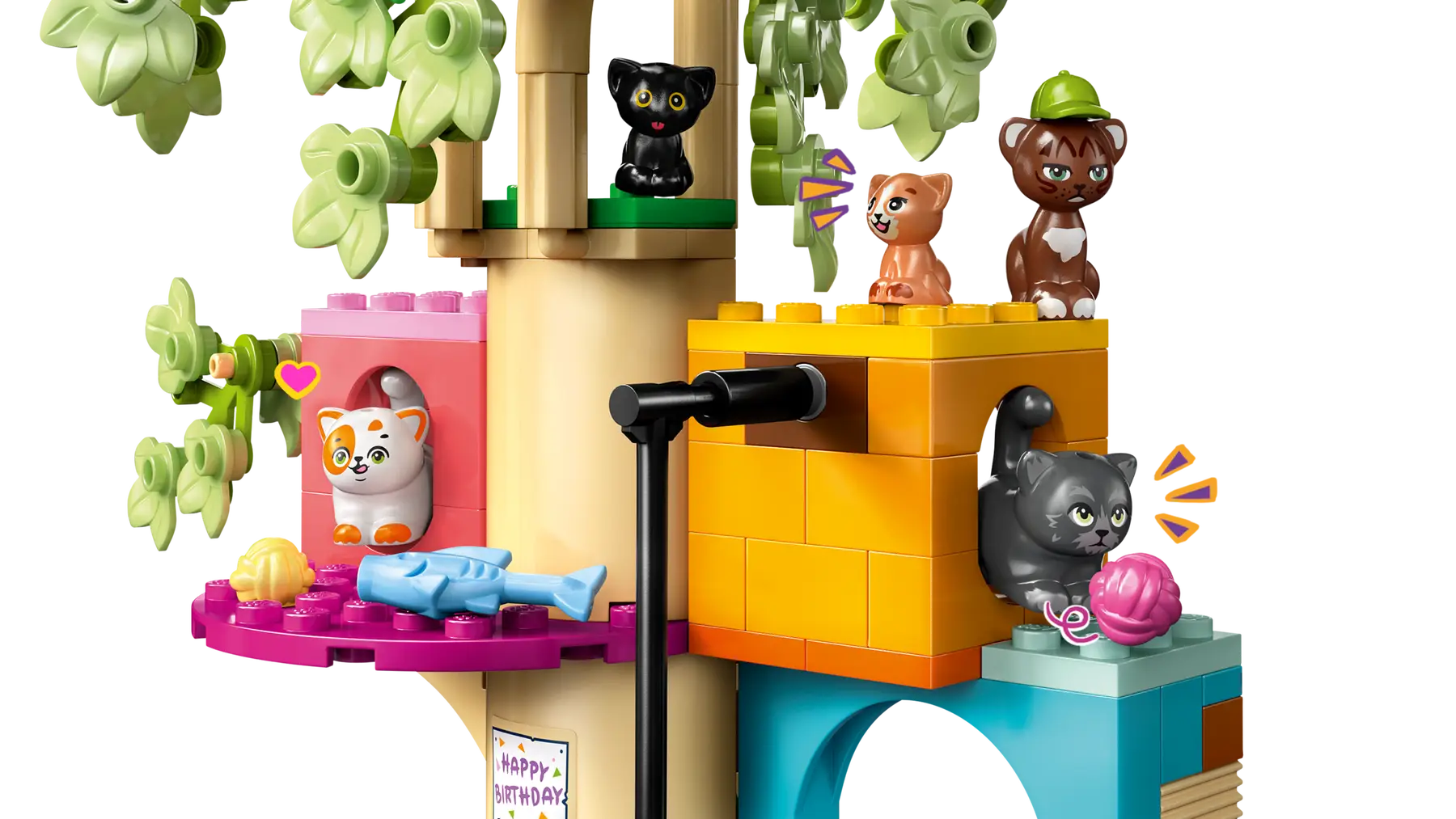 Lego Cat Birthday Party & Tree House (42666)
