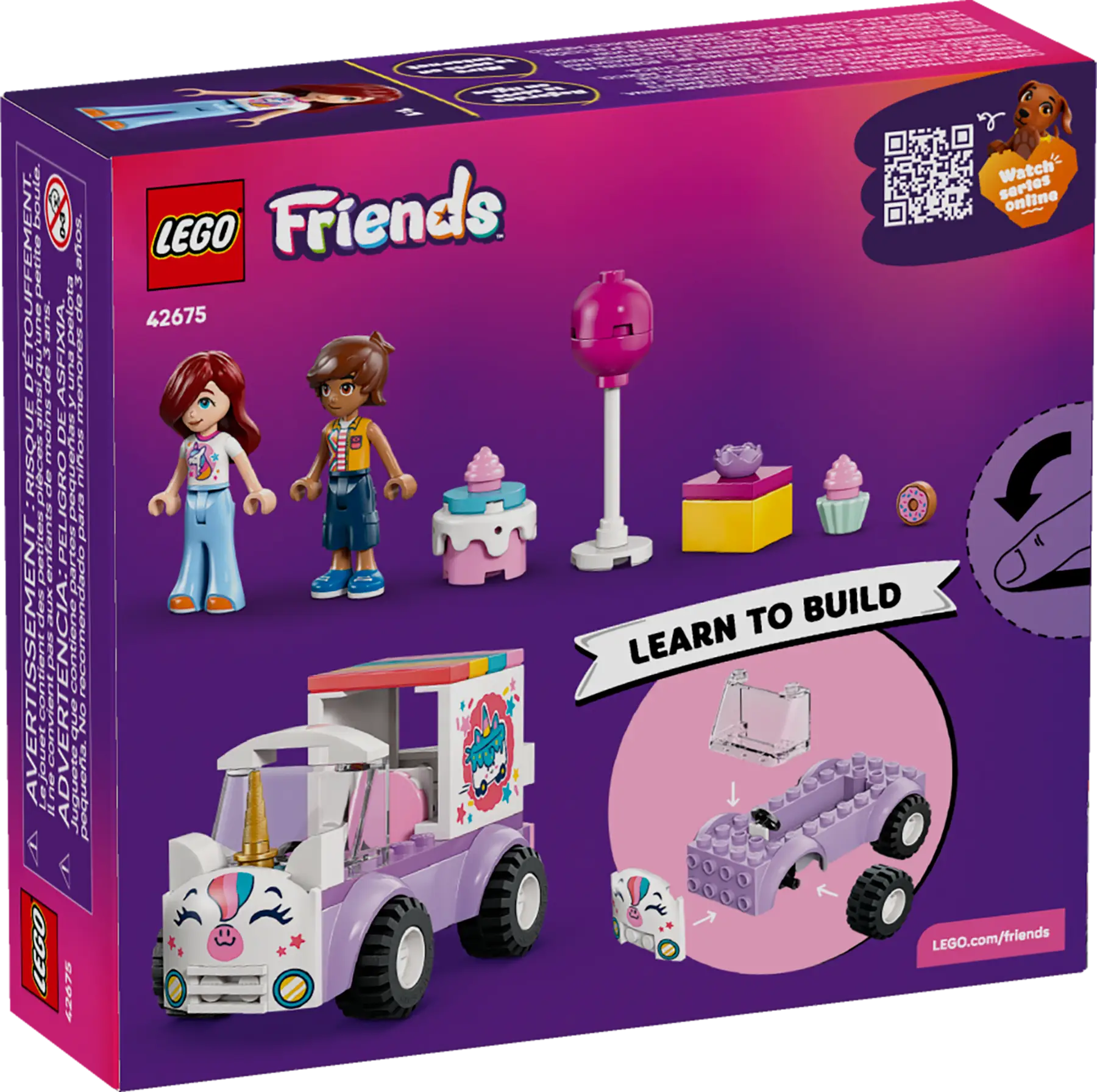 Lego Unicorn Cake Delivery Car  (42675)