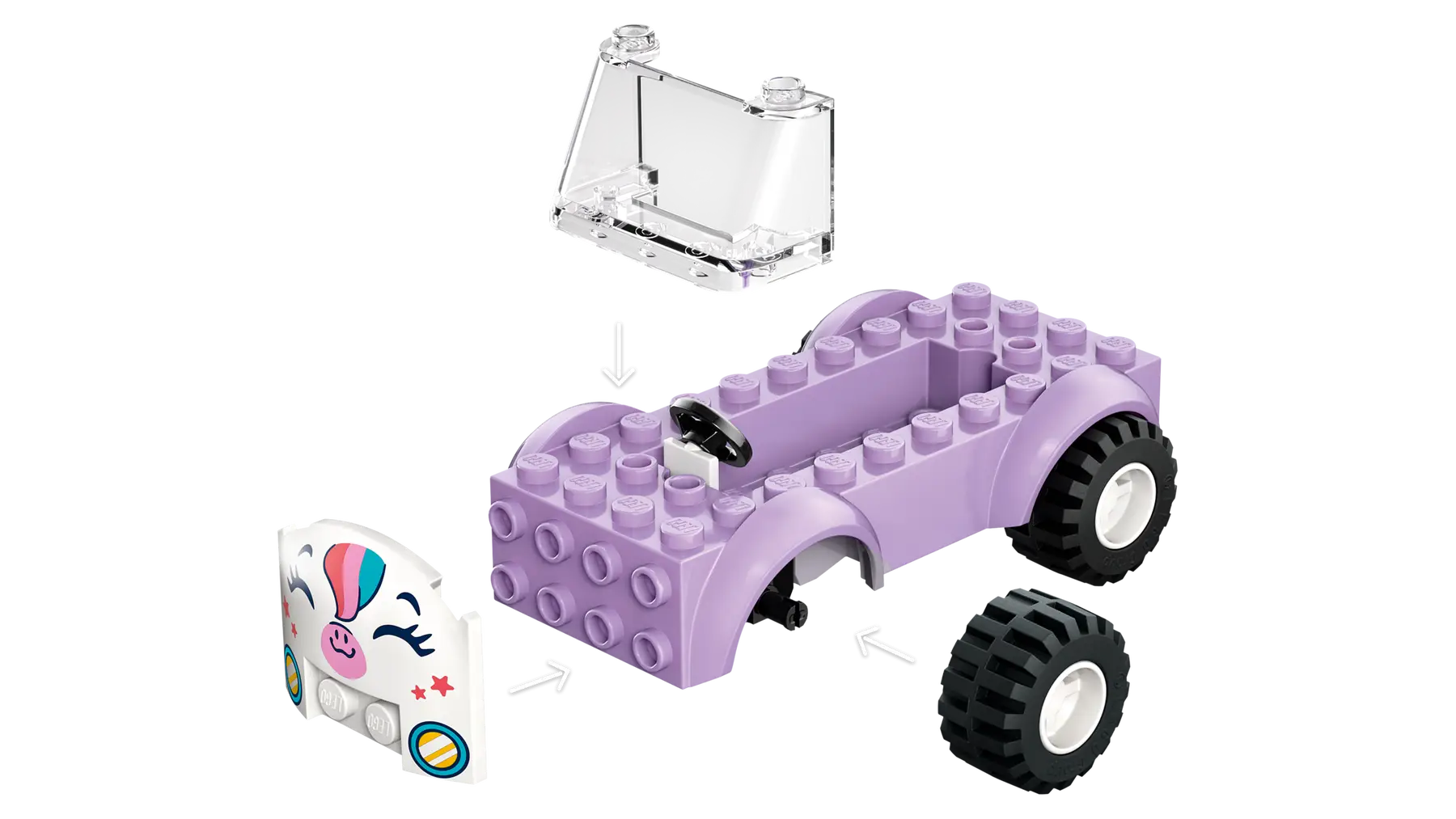 Lego Unicorn Cake Delivery Car  (42675)