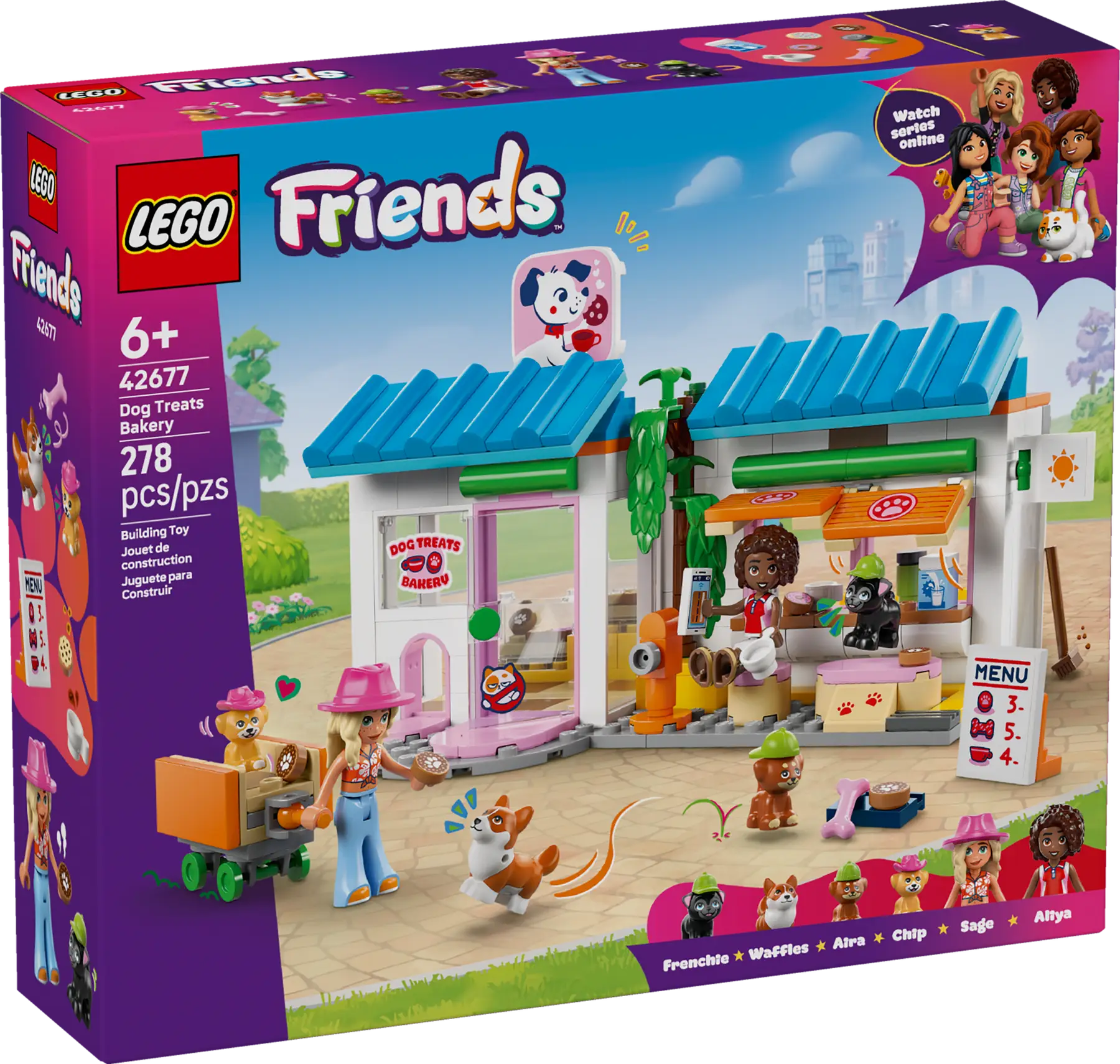 Lego Dog Treats Bakery  (42677)