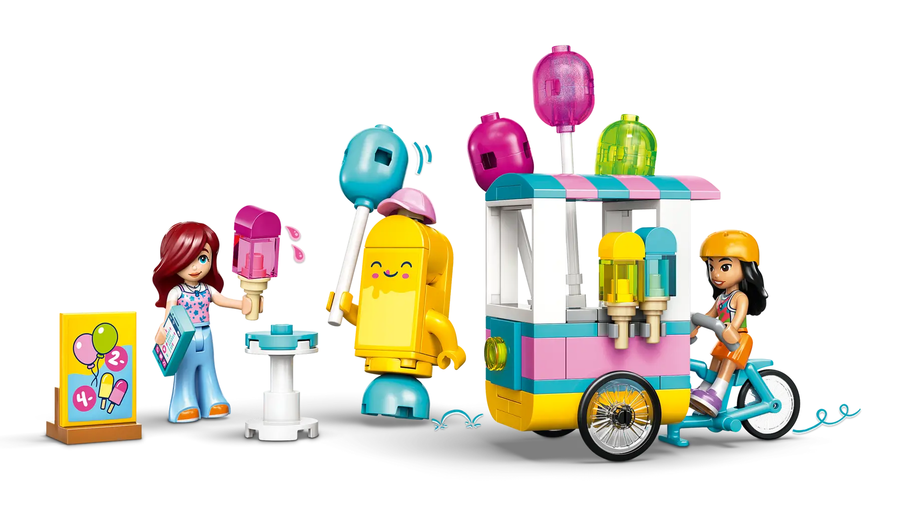 Lego Ice Cream & Balloon Stand  (42692)