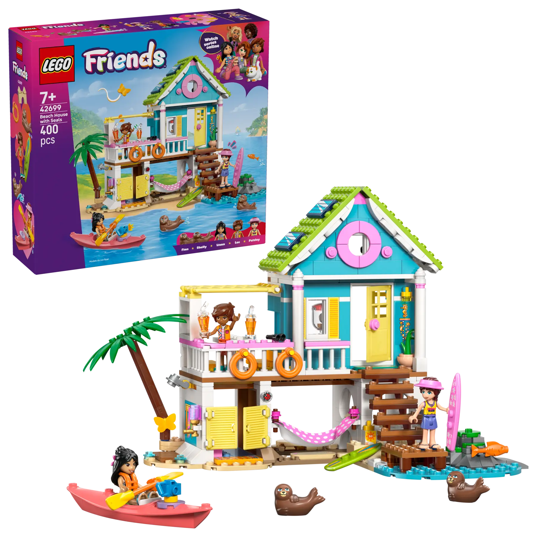 Lego Beach House with Seals  (42699)