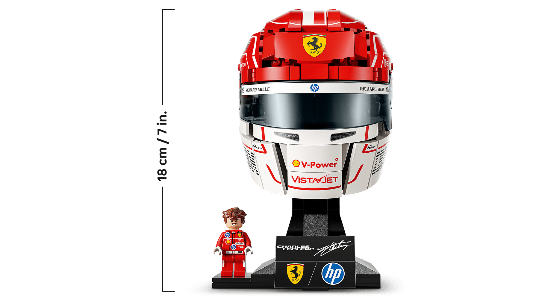 LEGO Editions Scuderia Ferrari HP Charles Leclerc Helmet [43014]