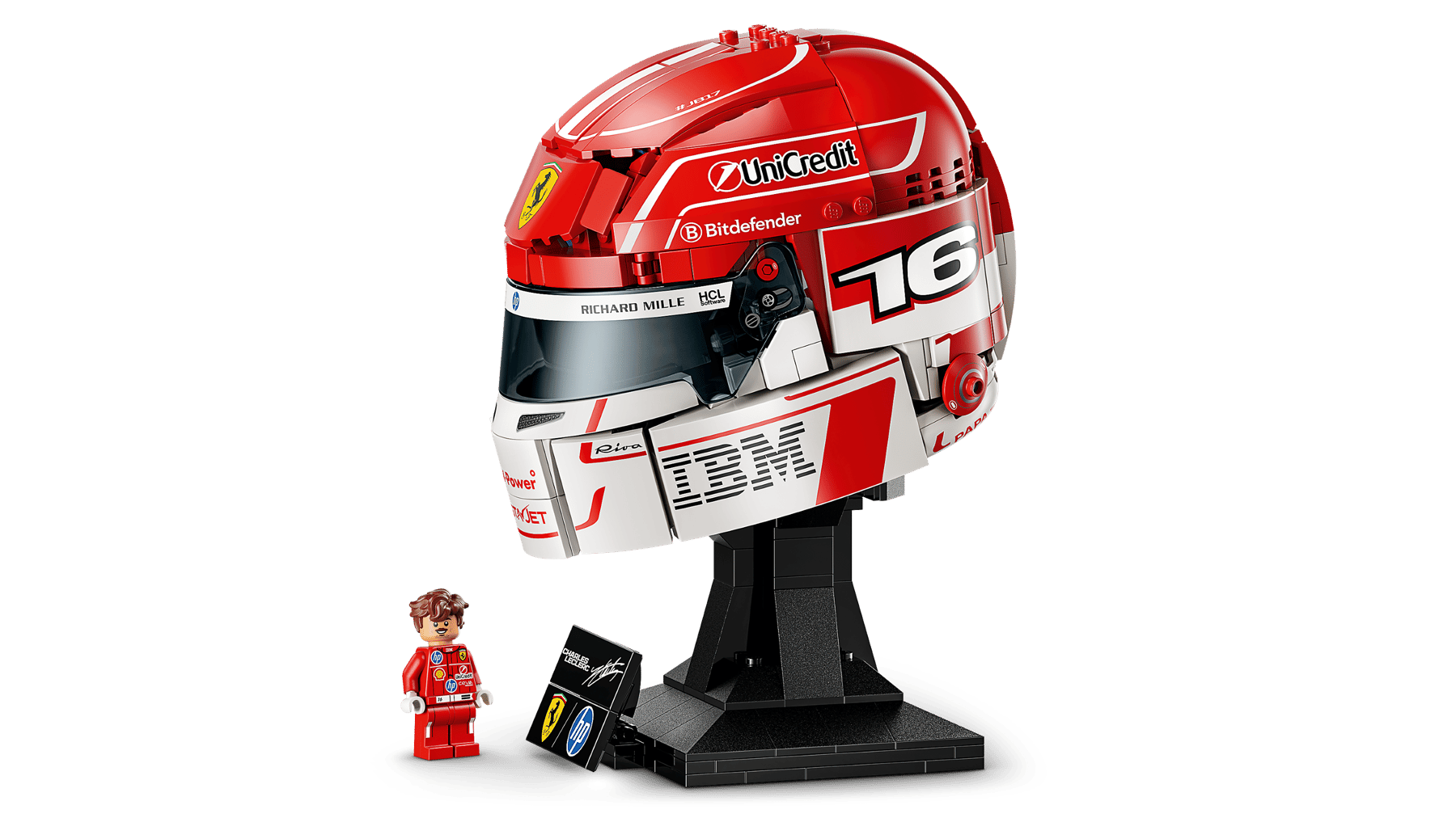 LEGO Editions Scuderia Ferrari HP Charles Leclerc Helmet [43014]