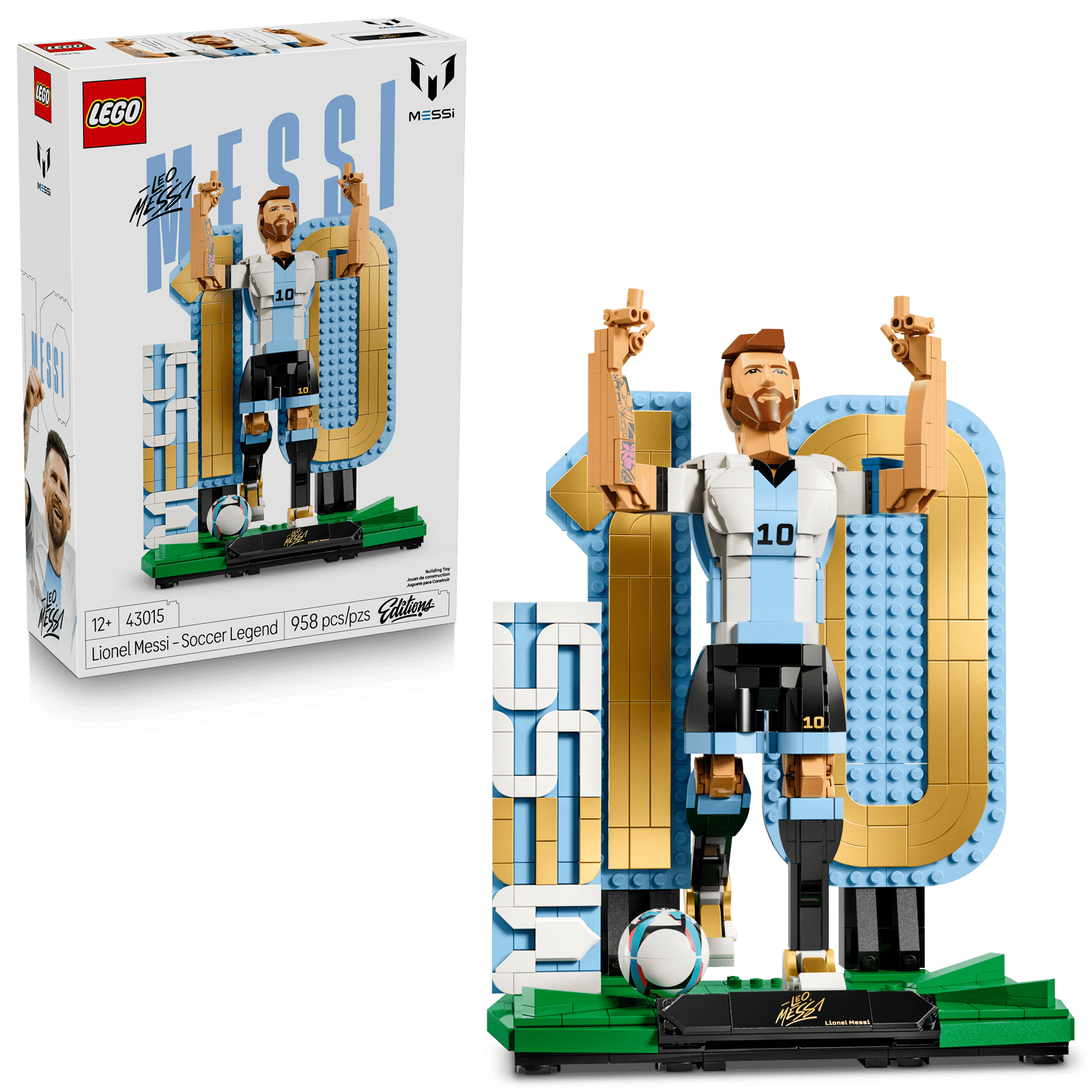 LEGO Editions Lionel Messi – Soccer Legend [43015]