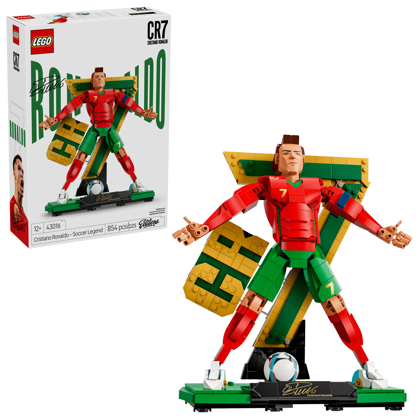 LEGO Editions Cristiano Ronaldo – Soccer Legend [43016]