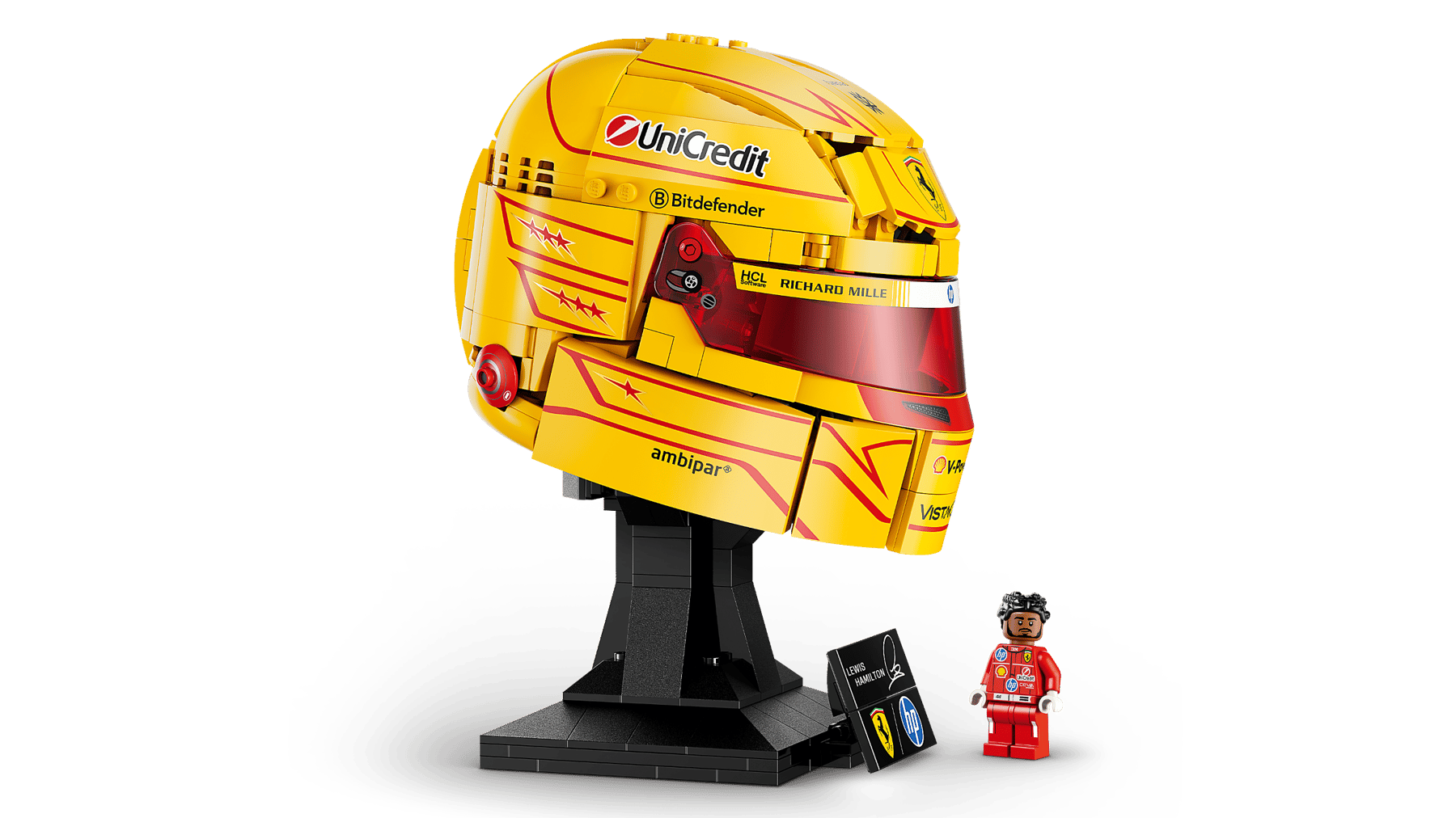 LEGO Editions Scuderia Ferrari HP Lewis Hamilton Helmet [43022]