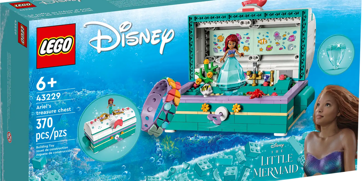 LEGO® Disney's The Little Mermaid Ariel's Treasure Chest Playset, Ages 6+