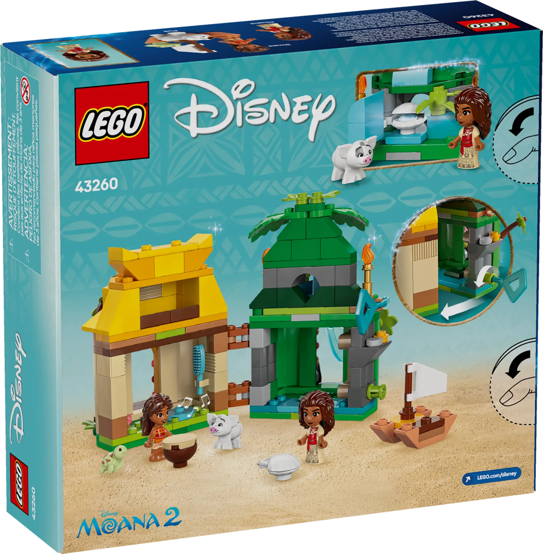 Lego Moana's Island Fun (43260)