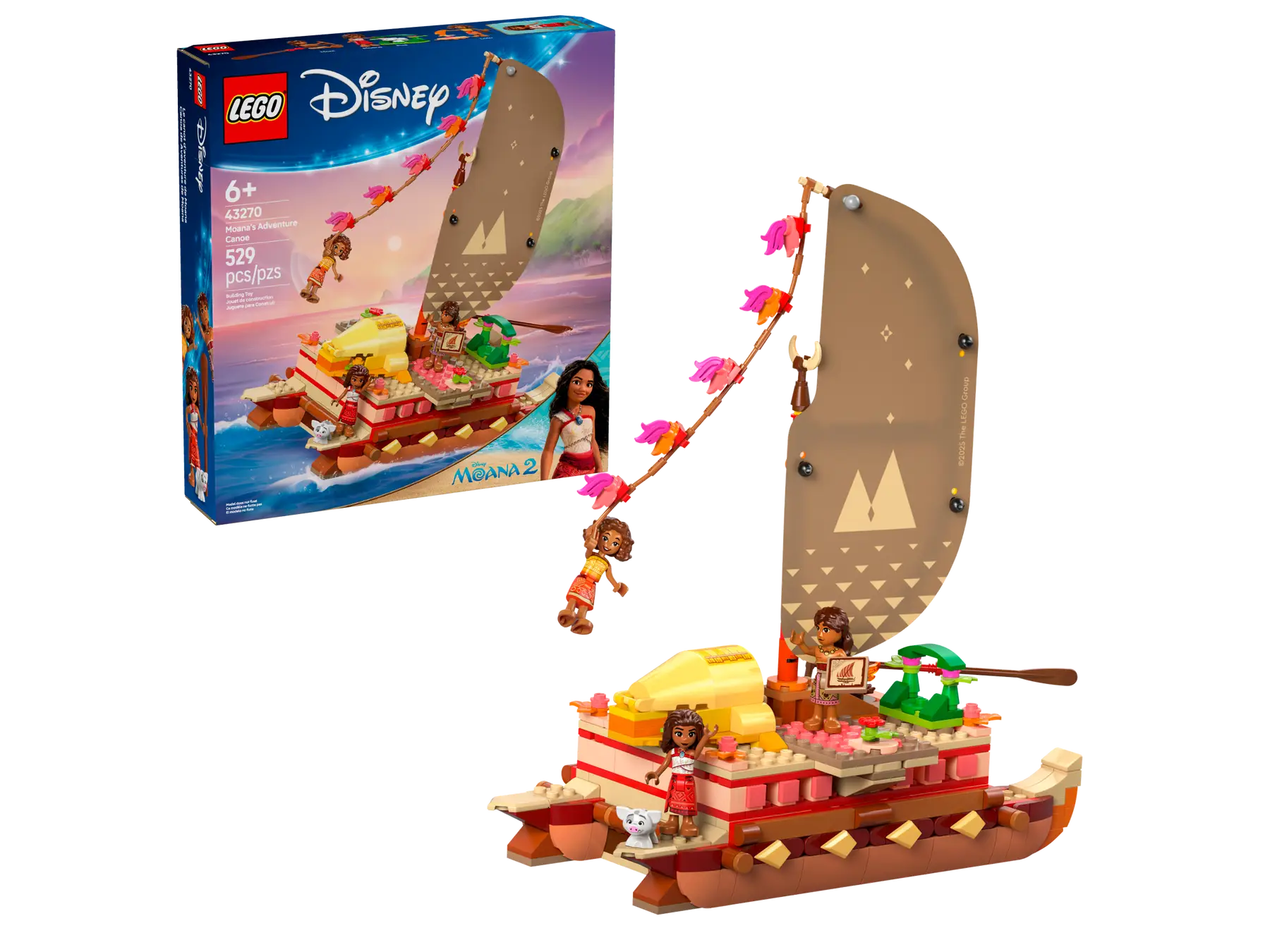 Lego Moana's Adventure Canoe (43270)