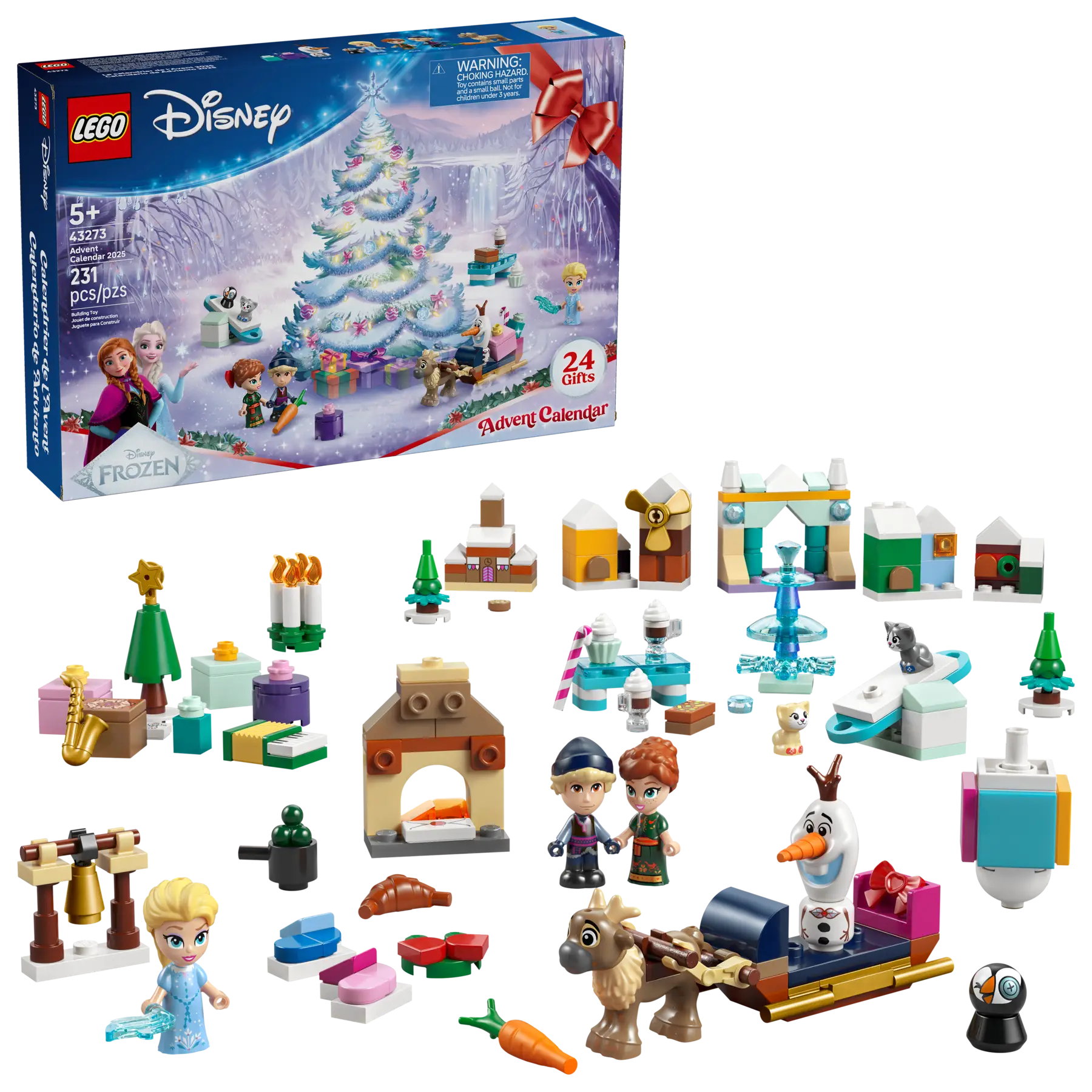 Lego Disney Frozen Advent Calendar 2025 (43273)