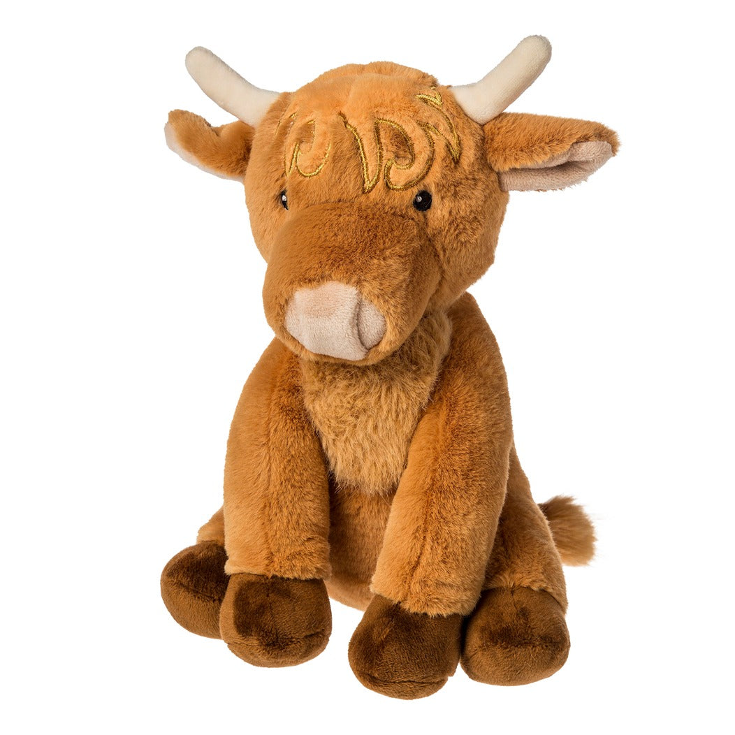 Mary Meyer Hetty Highland Cow 10" Soft Toy – Plush Highland Cow Stuffed Animal