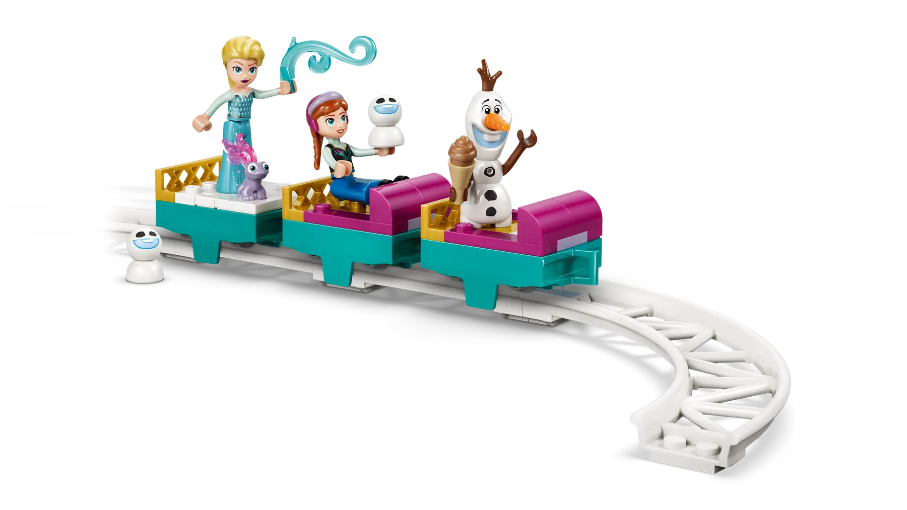 Lego Elsa's Ice Castle & Snow Ride Adventure (43281)