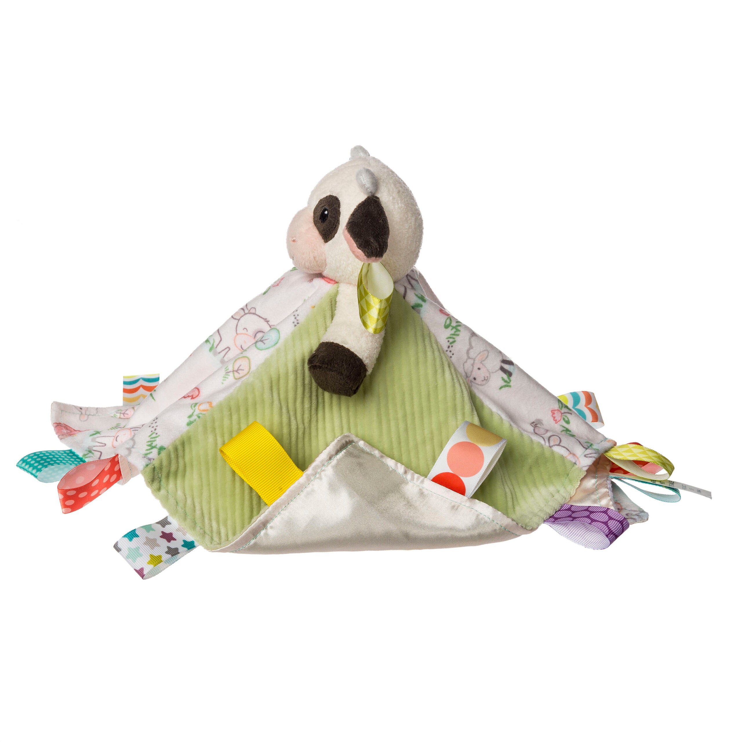 Mary Meyer Taggies Buttercup Cow Character Blanket – Soft Taggie Lovey for Babies