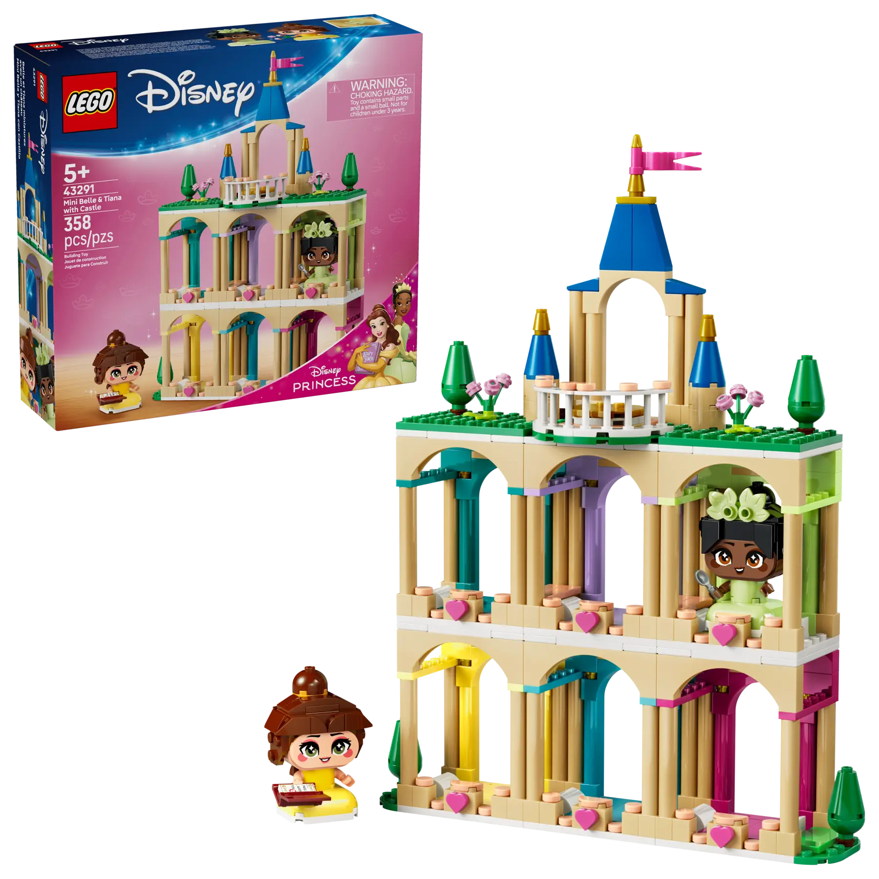 Lego Mini Belle & Tiana with Castle  (43291)
