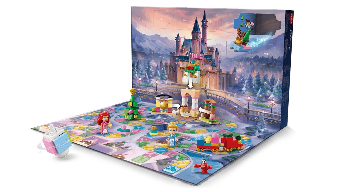 LEGO Disney Princess 2026 Advent Calendar – 24-Day Holiday Countdown (Ages 6+, 479 Pieces) (43298)