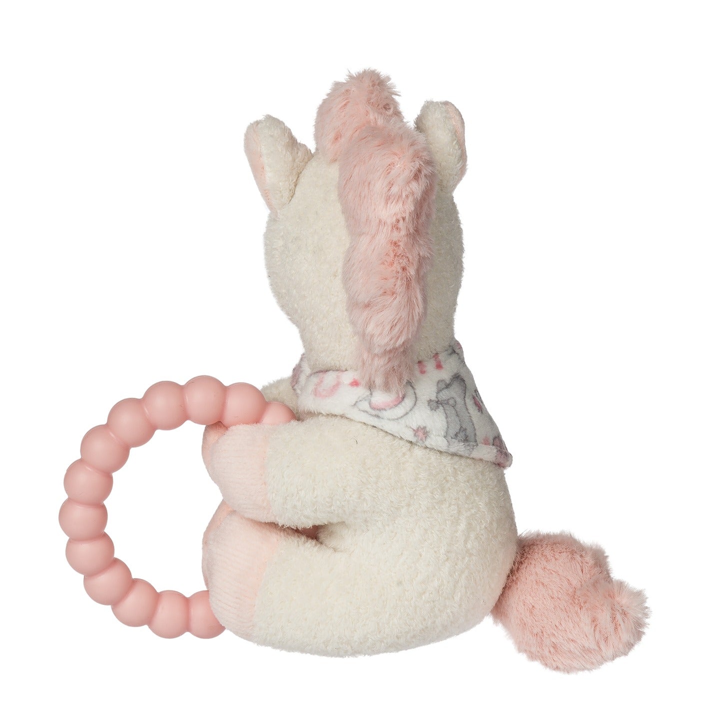 Mary Meyer Giddy Up Pony Teether Rattle 5" – Soft Baby Pony Sensory Teether
