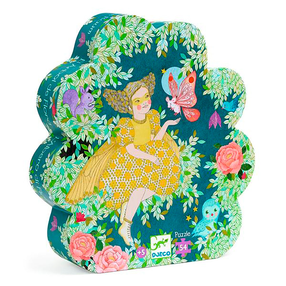 Djeco Silhouette Puzzle Flora's Tree (54 pcs)