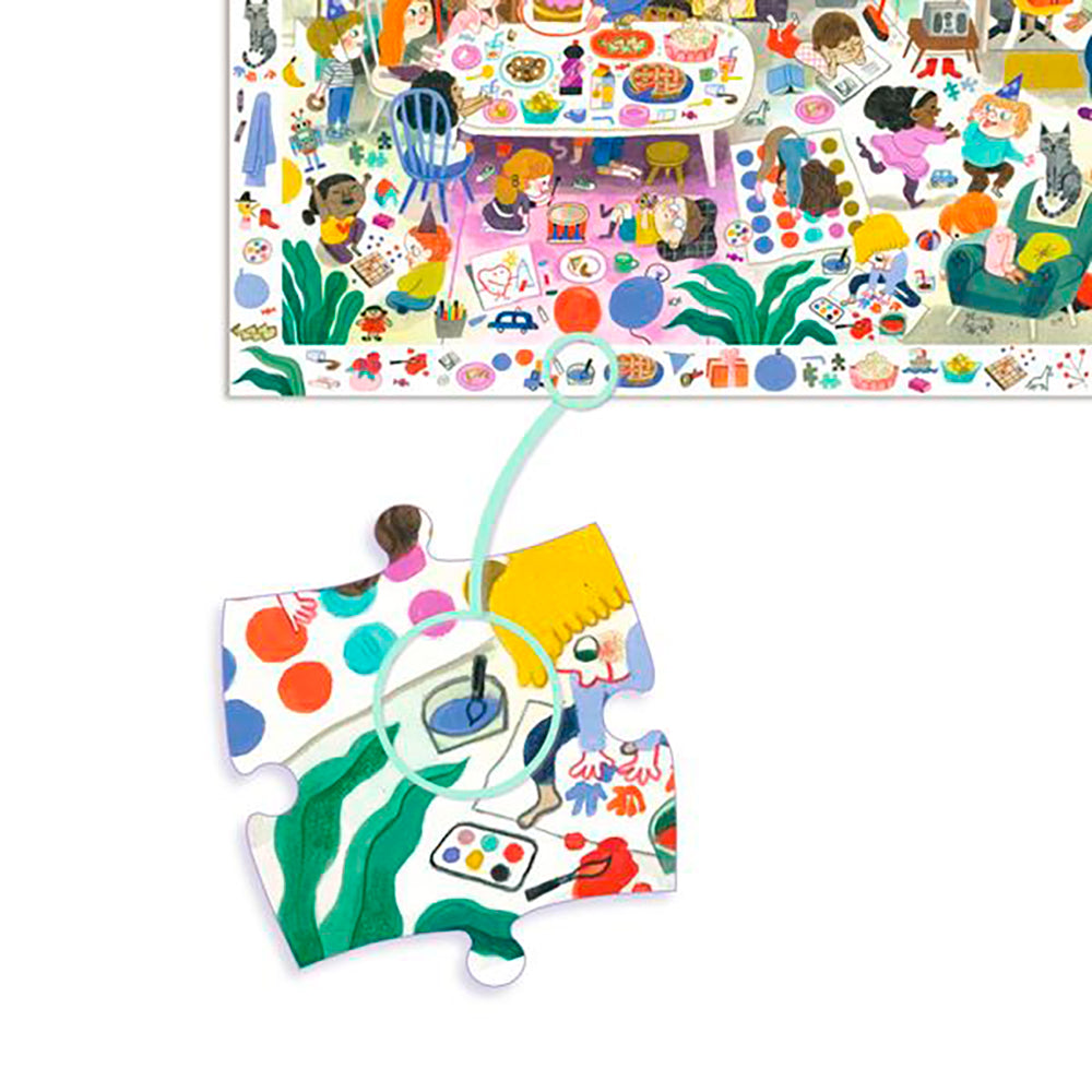 Djeco Observation Puzzle Birthday Party (54 pcs)
