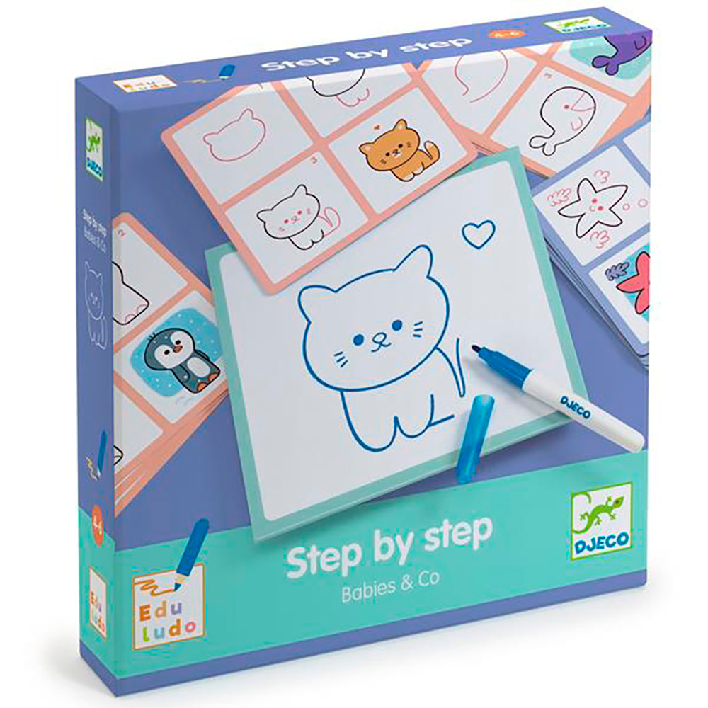 Djeco Eduludo Step by Step Babies & Co