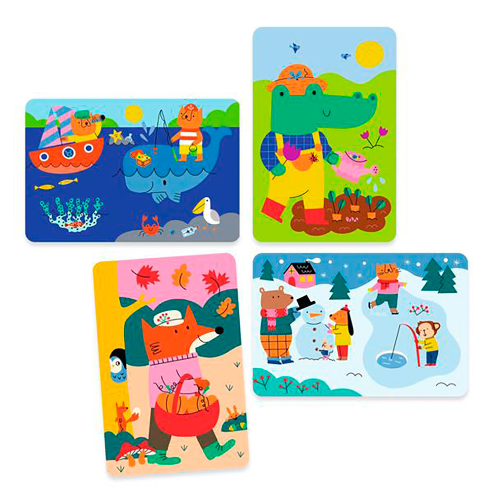 Djeco Magic Colouring 4 Seasons