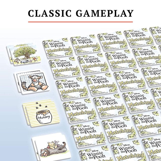 Ravensburger Winnie the Pooh Matching Game – Classic Disney Kids Card Game (Ages 3+)