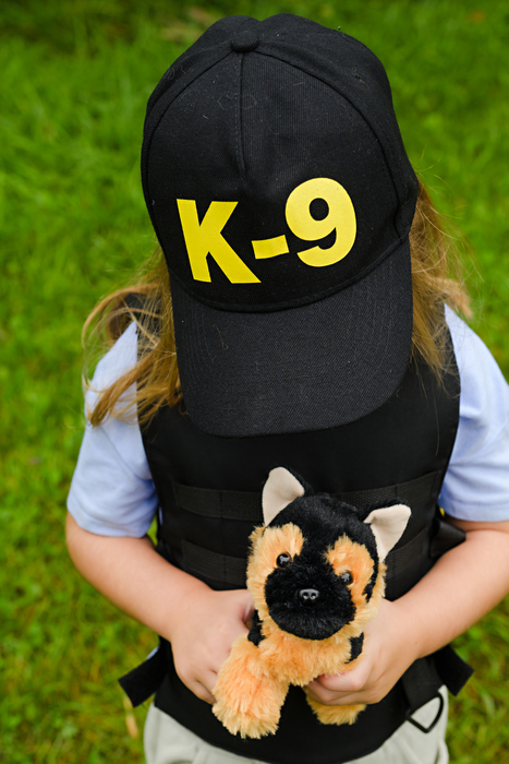 Great Pretenders K9 Unit Police Set, Vest, Hat & Plush Puppy, Size 5-6