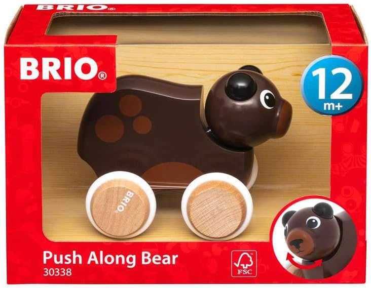 Brio Push Along Bear