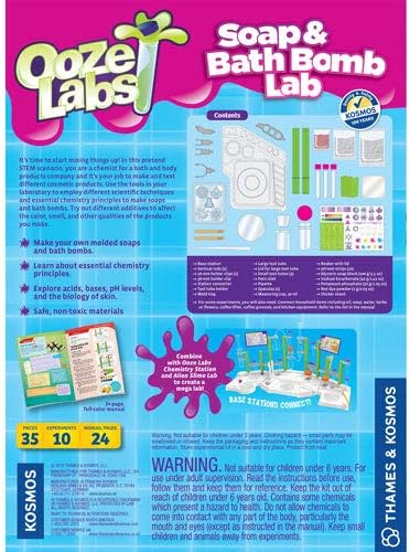 Thames & Kosmos Ooze Labs: Soap & Bath Bomb Lab