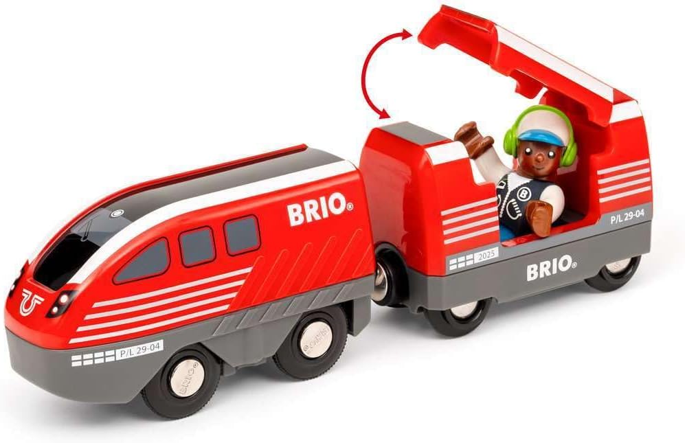 Brio Pull Back Train Set