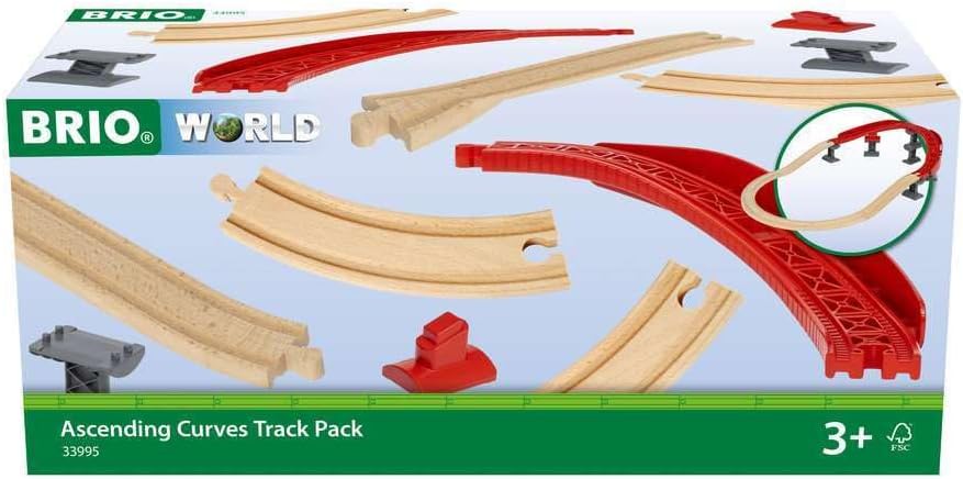 Brio Ascending Curves Track Pack