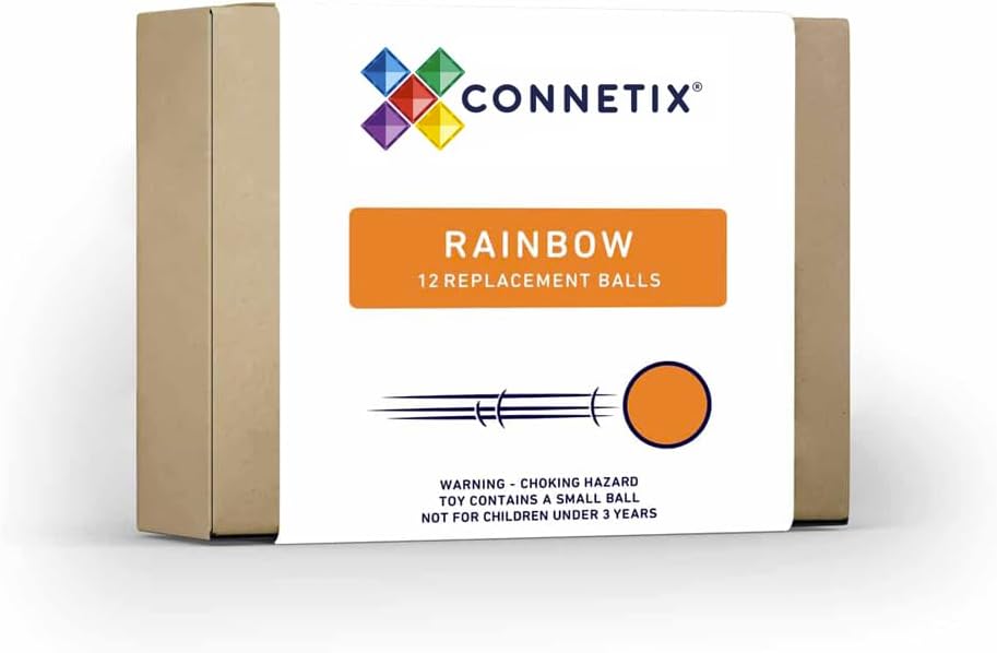 Connetix Rainbow Ball Pack (12 Pieces)