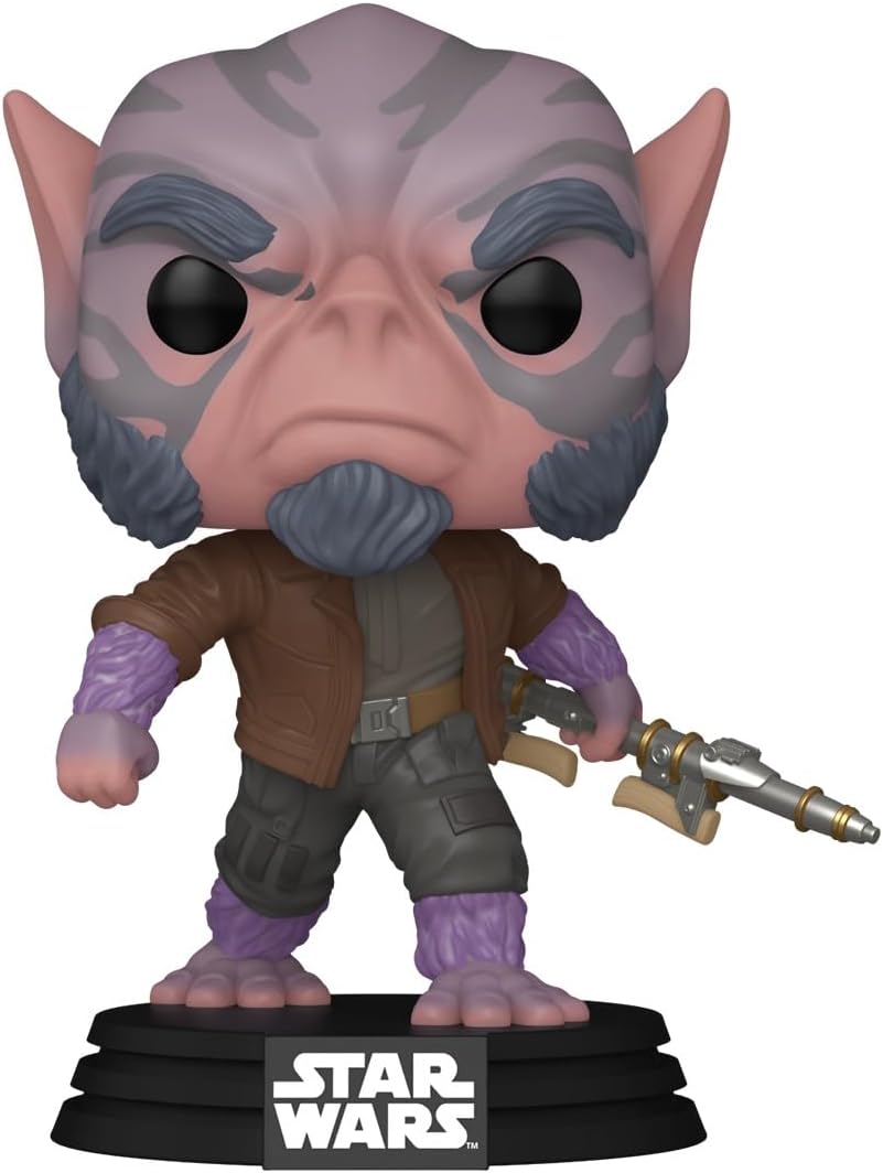 Funko Pop! Star Wars The Mandalorian & Grogu - Zeb Orrelios Collectible Vinyl Figure Series 1 Figure #5 (4 inches)