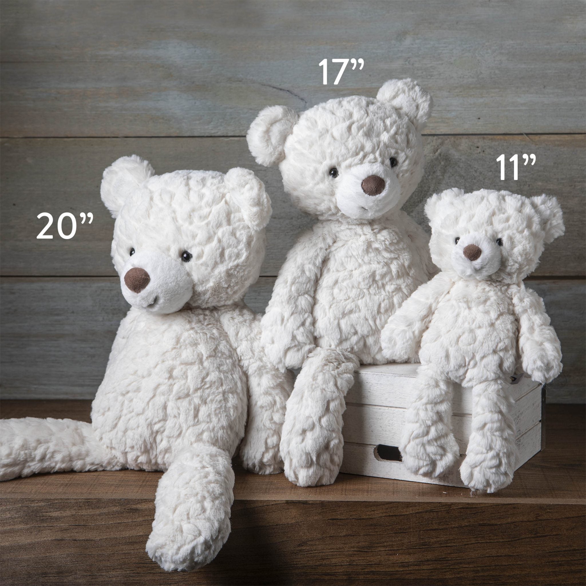 Mary Meyer Putty Nursery Cream Bear 11" – Ultra-Soft Stuffed Baby Bear Plush