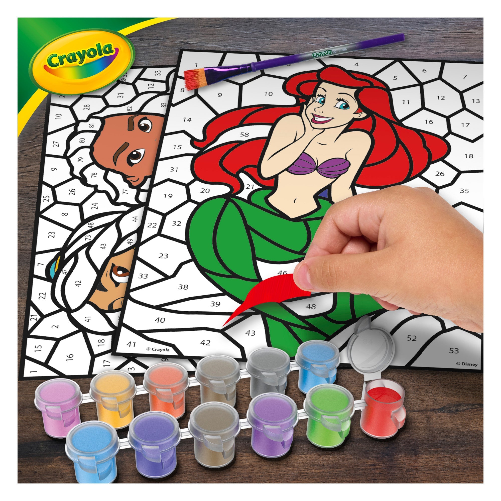Crayola Paint and Peel Mosaic Stickers, Disney Princess