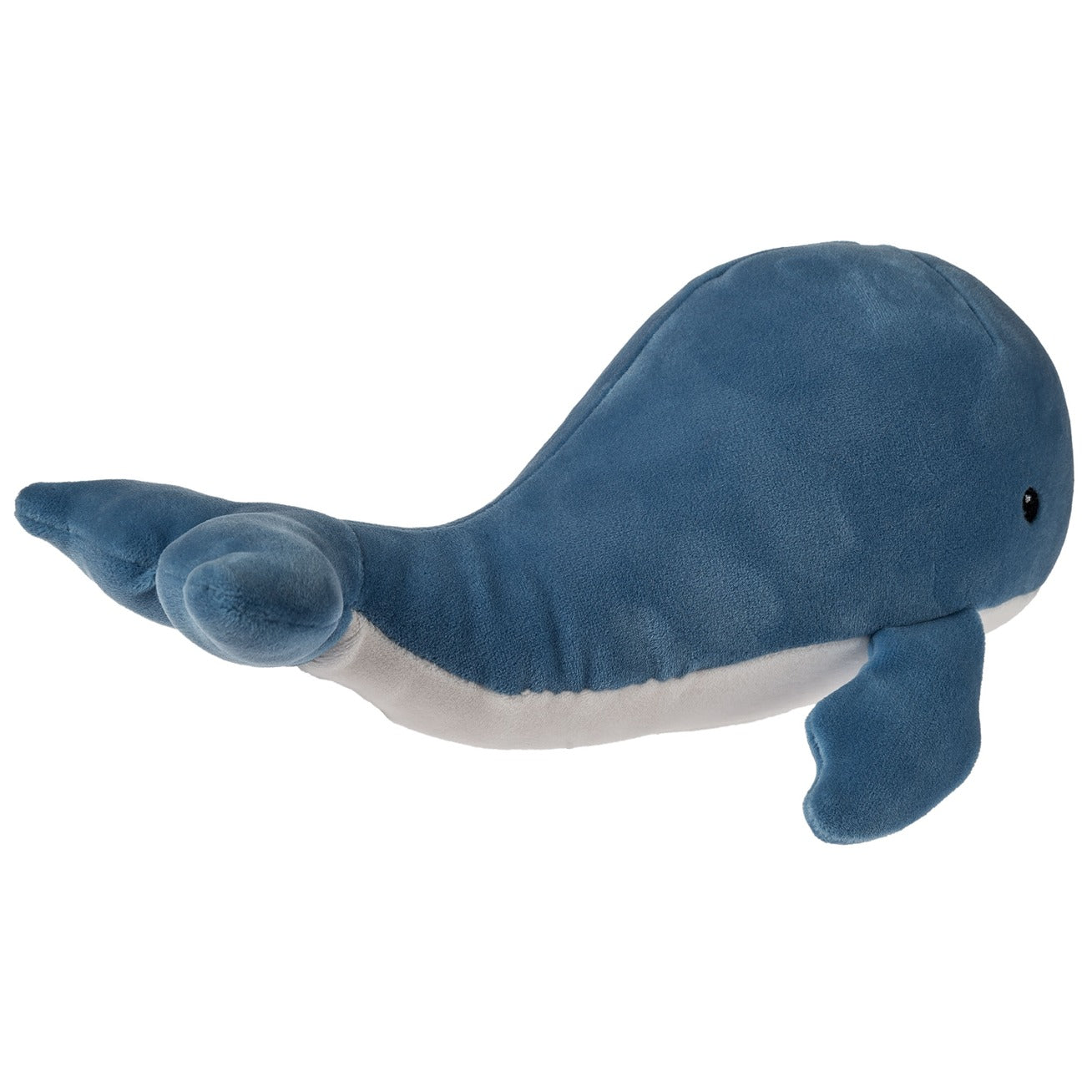 Mary Meyer Smootheez Blue Whale 10" – Smooth-Textured Plush Ocean Stuffed Animal