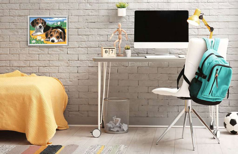 CreArt: Jack Russell Puppy   18x24cm