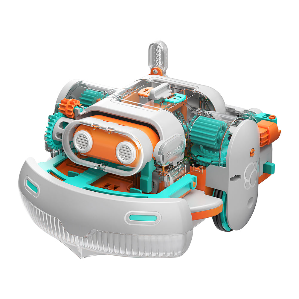 Thames & Kosmos Dusty – Build Your Own Robot Vacuum Cleaner STEM Kit