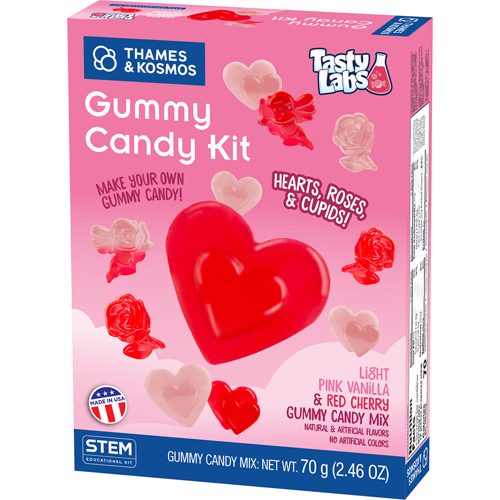 Thames & Kosmos Gummy Candy Making Kit – Hearts, Roses & Cupids (Valentine's)