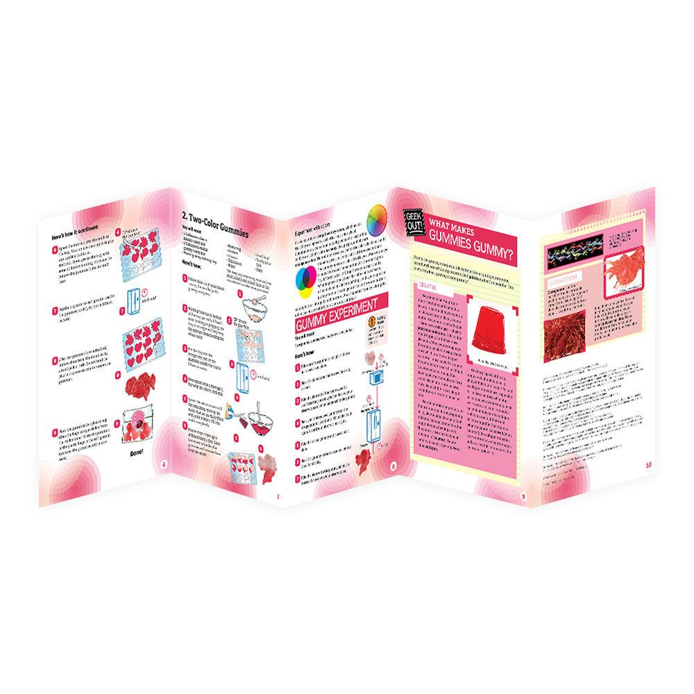 Thames & Kosmos Gummy Candy Making Kit – Hearts, Roses & Cupids (Valentine's)