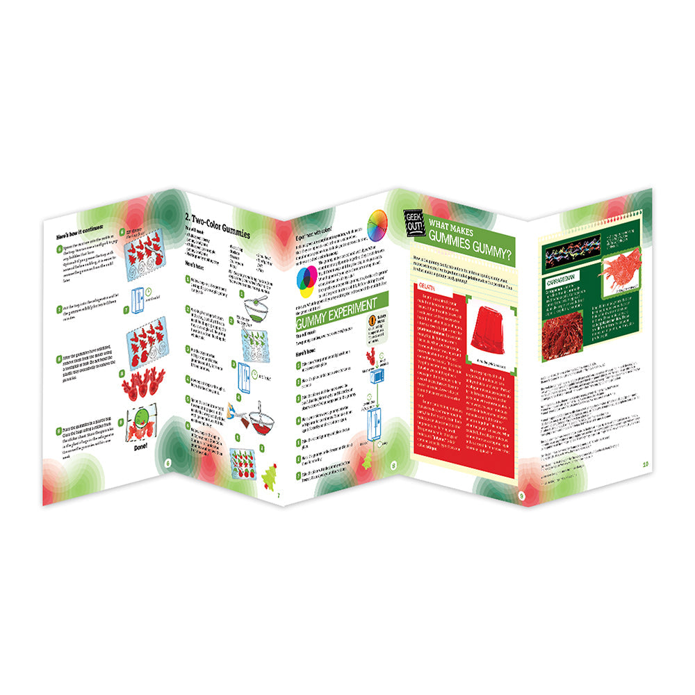 Thames & Kosmos Gummy Candy Making Kit – Trees, Santas & Reindeer (Christmas)