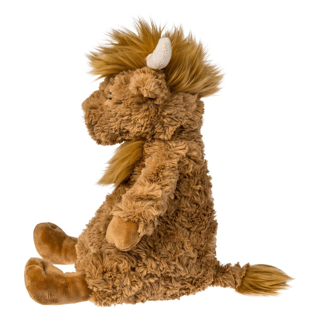 Mary Meyer Snuggables Highland Cow – Squishy Huggable Plush Highland Cow Stuffed Animal