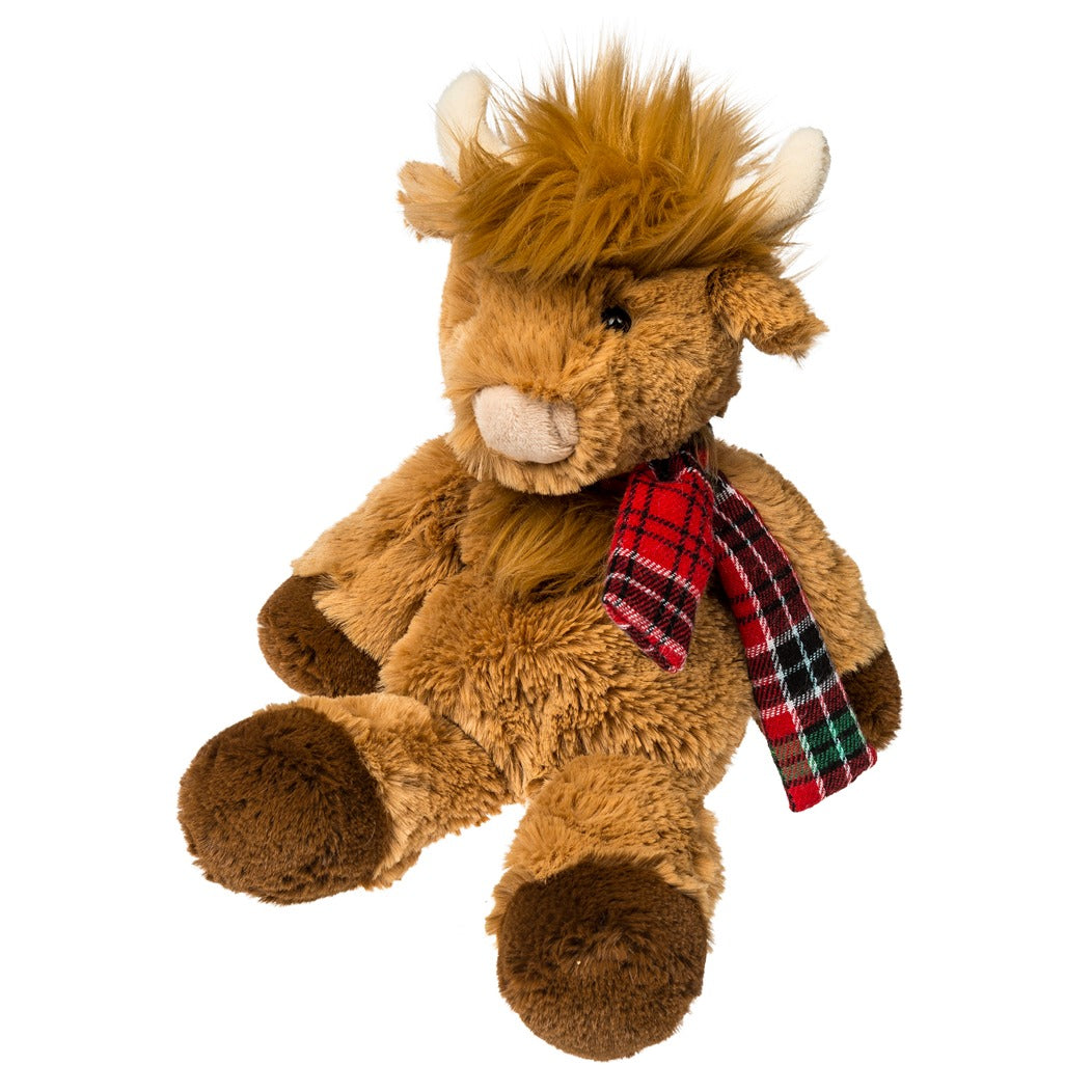 Mary Meyer Marshmallow Zoo Junior Highland Cow 9" – Ultra-Plush Stuffed Animal