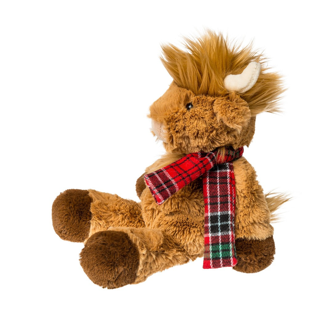 Mary Meyer Marshmallow Zoo Junior Highland Cow 9" – Ultra-Plush Stuffed Animal