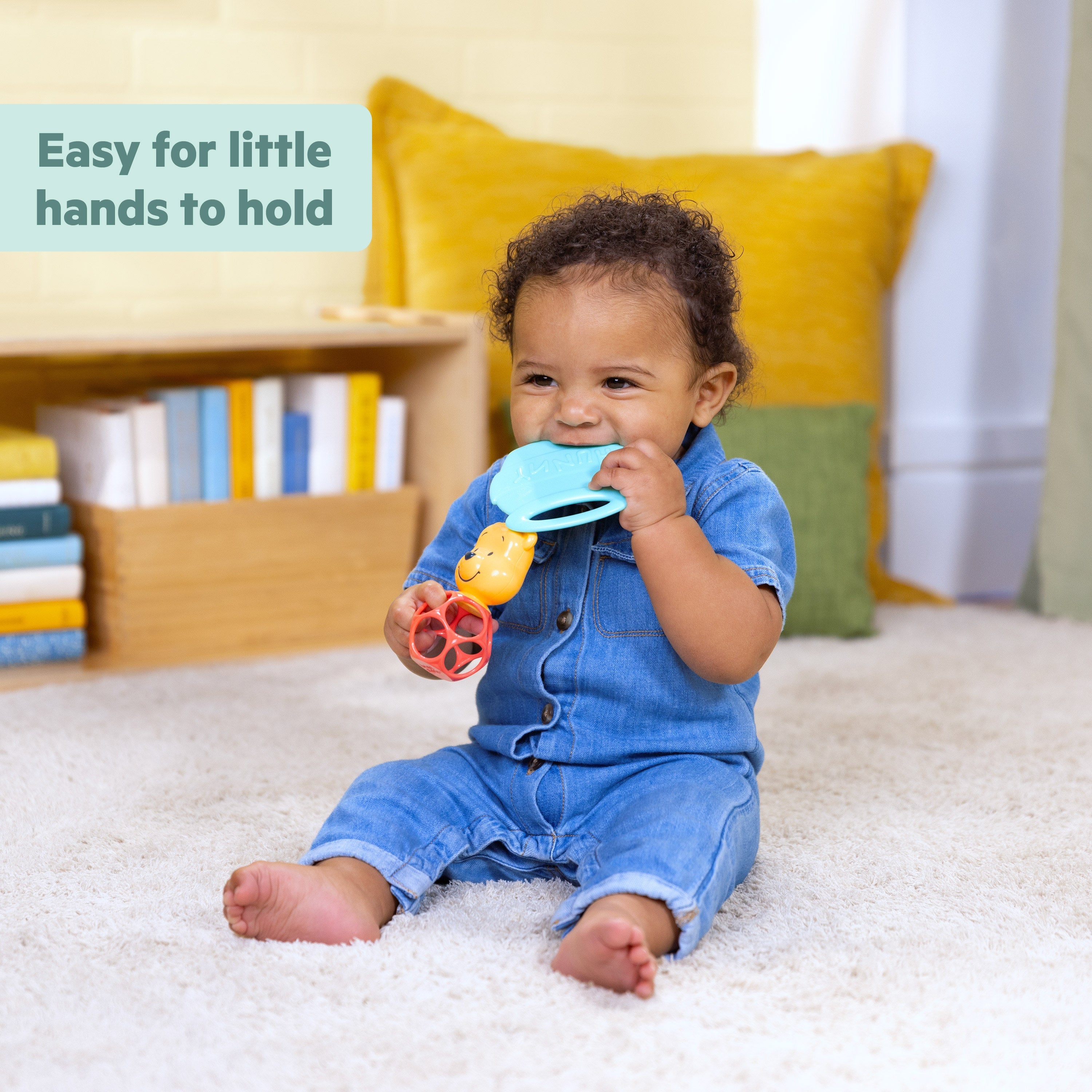 Bright Starts Baby Pooh 2 Pack Oball & Honey Pot Teether
