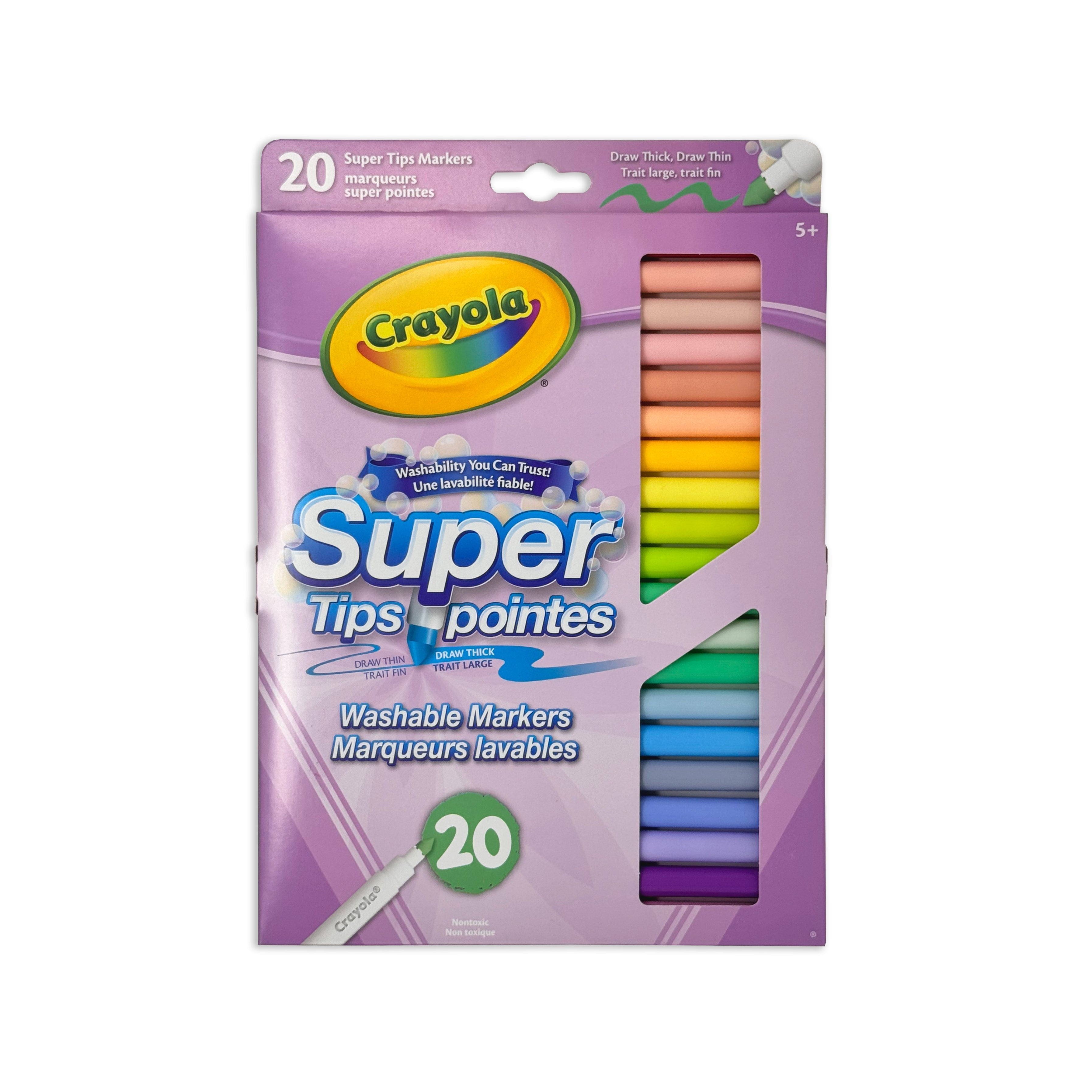 Crayola Washable Pastel Super Tips(20 count)